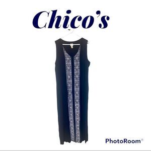 Chico's Sleeveless Maxi Dress